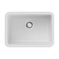 Кухонная мойка Omoikiri Torishima 67-U/I-WH Glossy Natceramic/белый