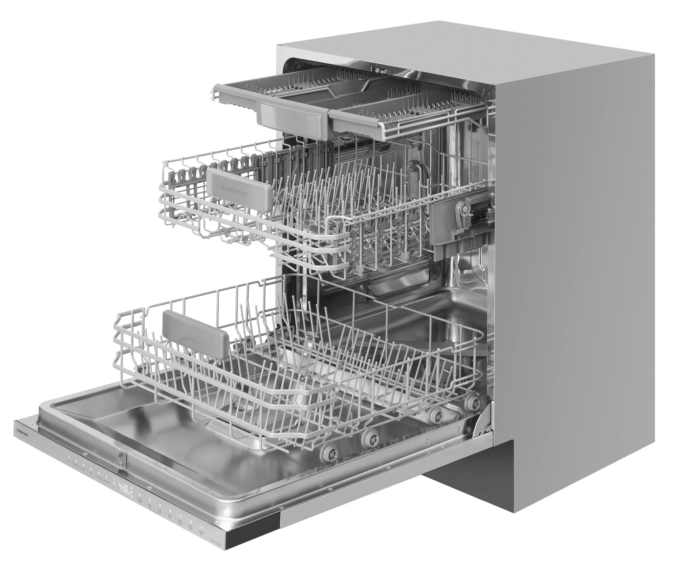 Посудомоечная машина встраиваемая Meferi с инвертором MDW6093 LUXE Посудомоечная машина встраиваемая Meferi с инвертором MDW6093 LUXE