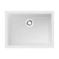 Кухонная мойка Omoikiri Okinoshima 61-U/I-WH Glossy Natceramic/белый
