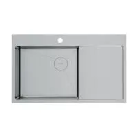 Кухонная мойка Omoikir Akisame 86-IN-L Side нерж.сталь/нержавеющая сталь Кухонная мойка Omoikir Akisame 86-IN-L Side нерж.сталь/нержавеющая сталь