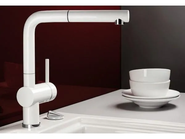 Смеситель для мойки Blanco Linus-S керамика базальт