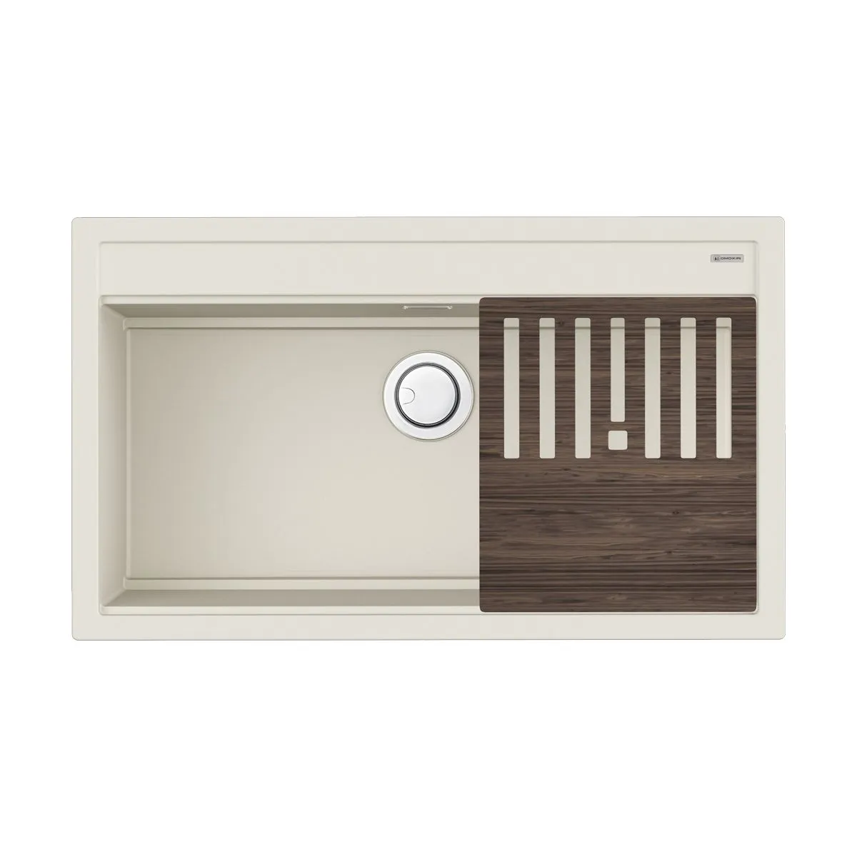 Мойка Omoikiri Kitagawa 86-LB-WH Artceramic/Белый Мойка Omoikiri Kitagawa 86-LB-WH Artceramic/Белый