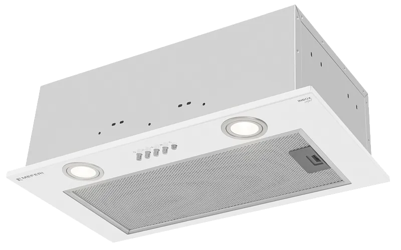 Вытяжка полновстраиваемая Meferi INBOX52WH LIGHT