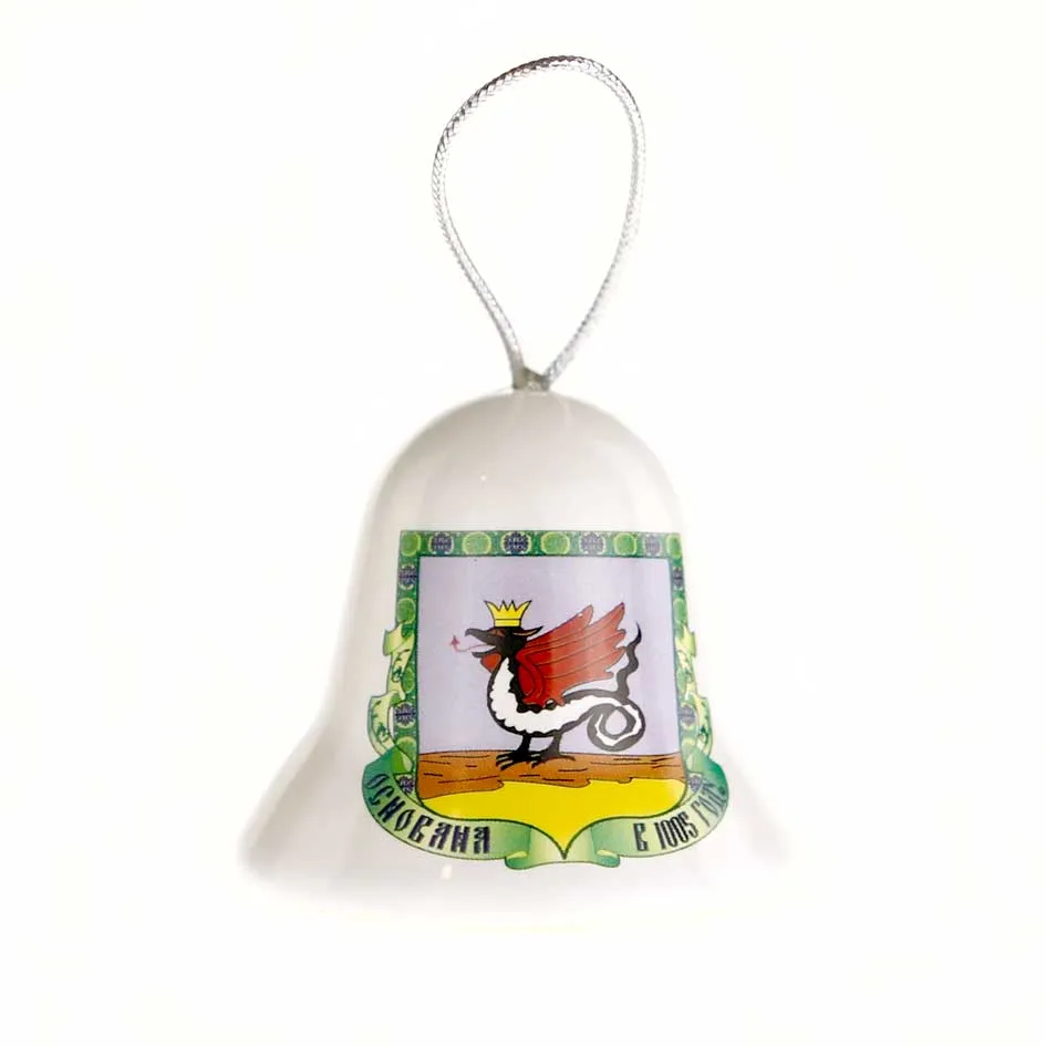 Колокольчик керамика большой круглый Казань