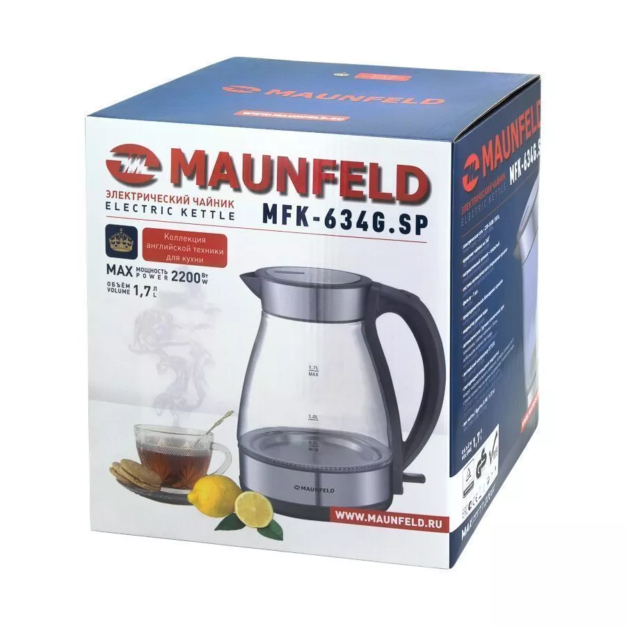 Электрический чайник MAUNFELD MFK-634 G.SP