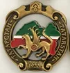 Магнит JK02-02-001 герб РТ латунь