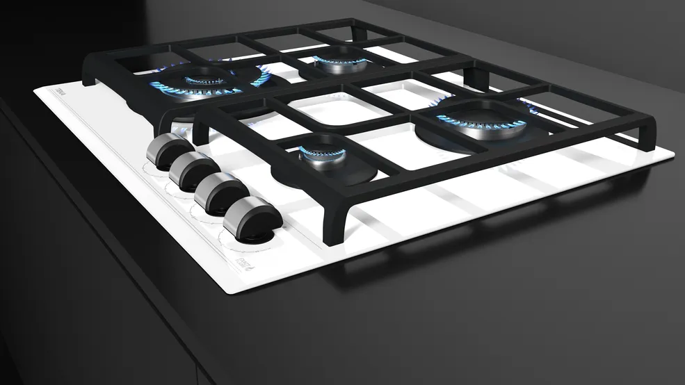 Газовая варочная панель Teka GZC 64321 XBN WHITE Газовая варочная панель Teka GZC 64321 XBN WHITE