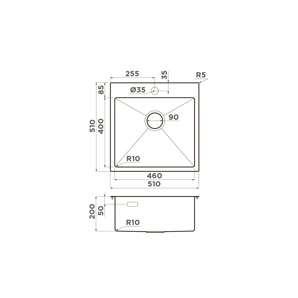Мойка OMOIKIRI Akisame 51 GB графит Мойка OMOIKIRI Akisame 51 GB графит