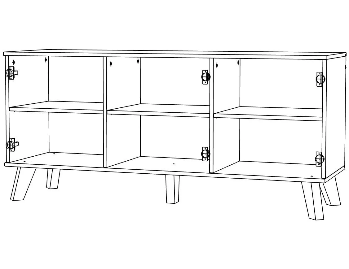 Комод Мелания 3 Белый 101/ Клен 375 Комод Мелания 3 Белый 101/ Клен 375