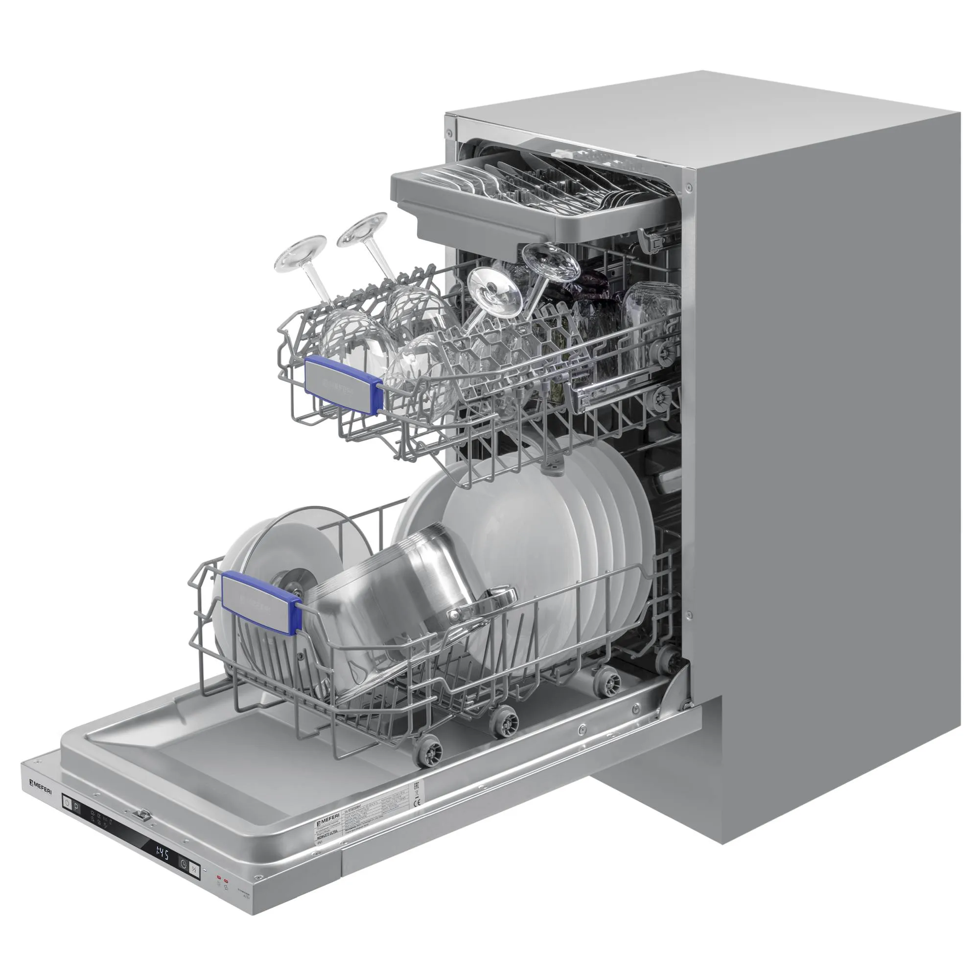 Посудомоечная машина встраиваемая Meferi MDW4573 ULTRA Посудомоечная машина встраиваемая Meferi MDW4573 ULTRA