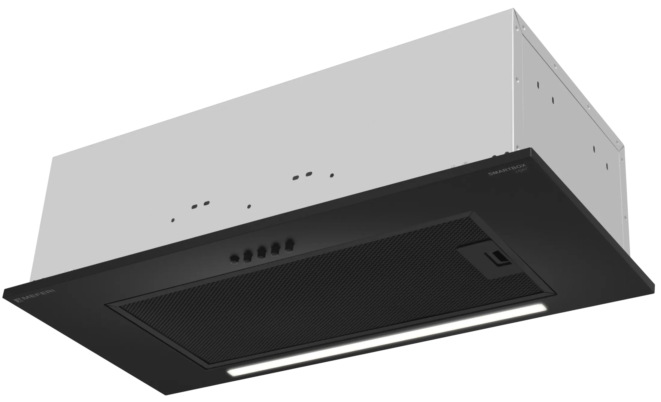 Вытяжка полновстраиваемая Meferi SMARTBOX60BK LIGHT