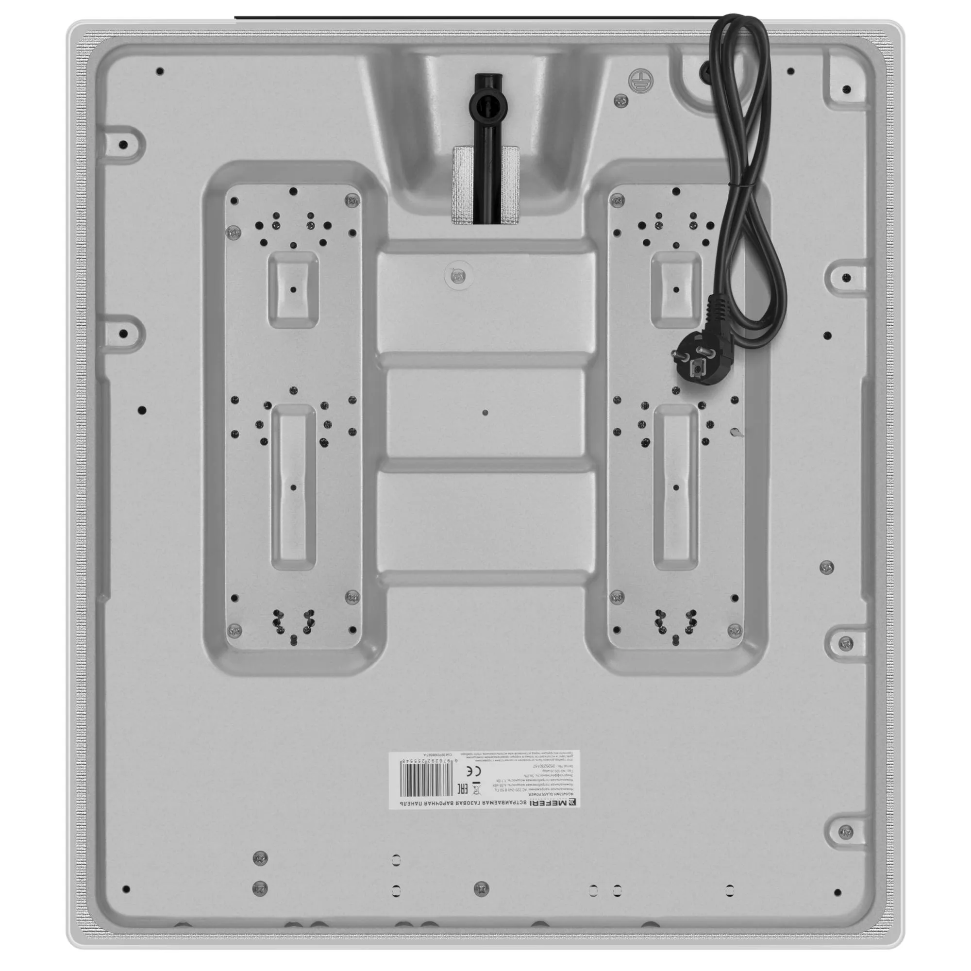 Варочная панель газовая Meferi MGH453WH GLASS POWER