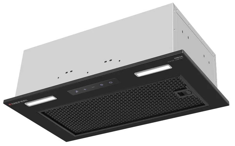 Вытяжка полновстраиваемая Meferi INBOX52BK SENSOR COMFORT