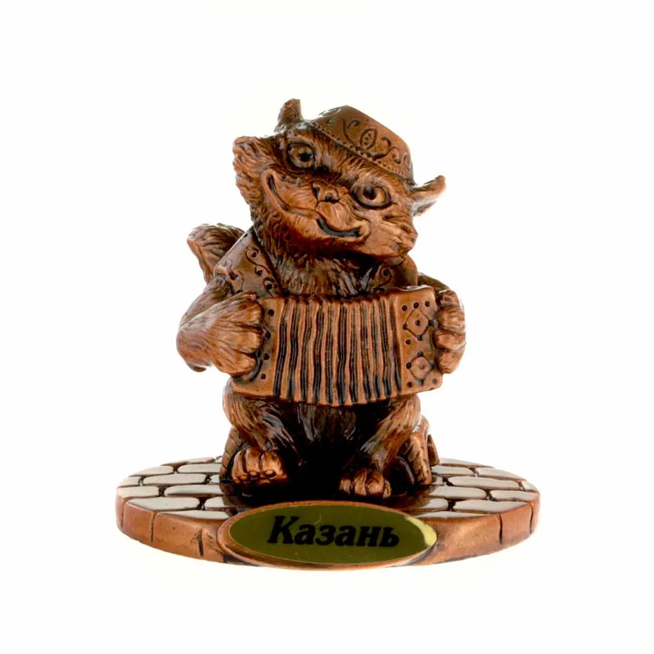 Кот с гармонью Казань