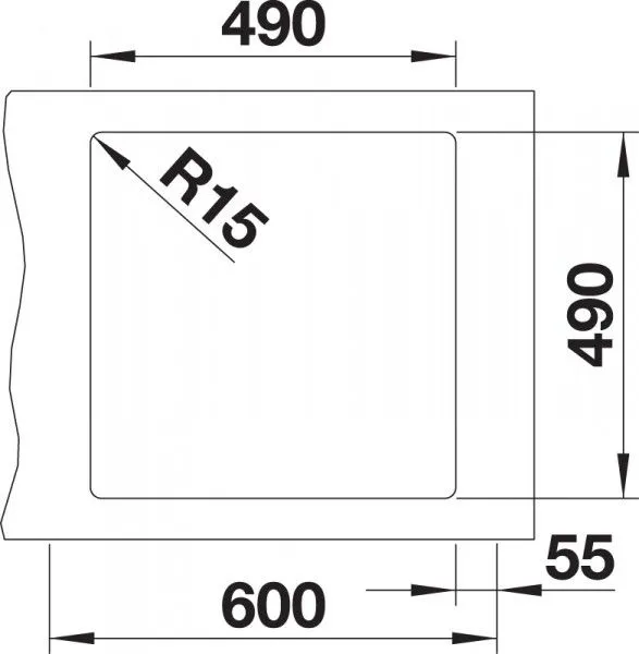 Мойка Blanco ARTAGO 6 SILGRANIT жемчужный с отводной арматурой InFino