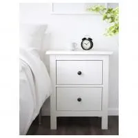 Комод с 2 ящиками HEMNES IKEA, 54x66 см