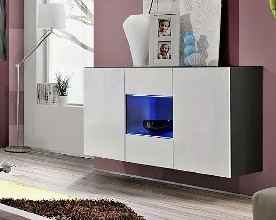 Комод Лана 2 подвесной МДФ Комод Лана 2 подвесной МДФ