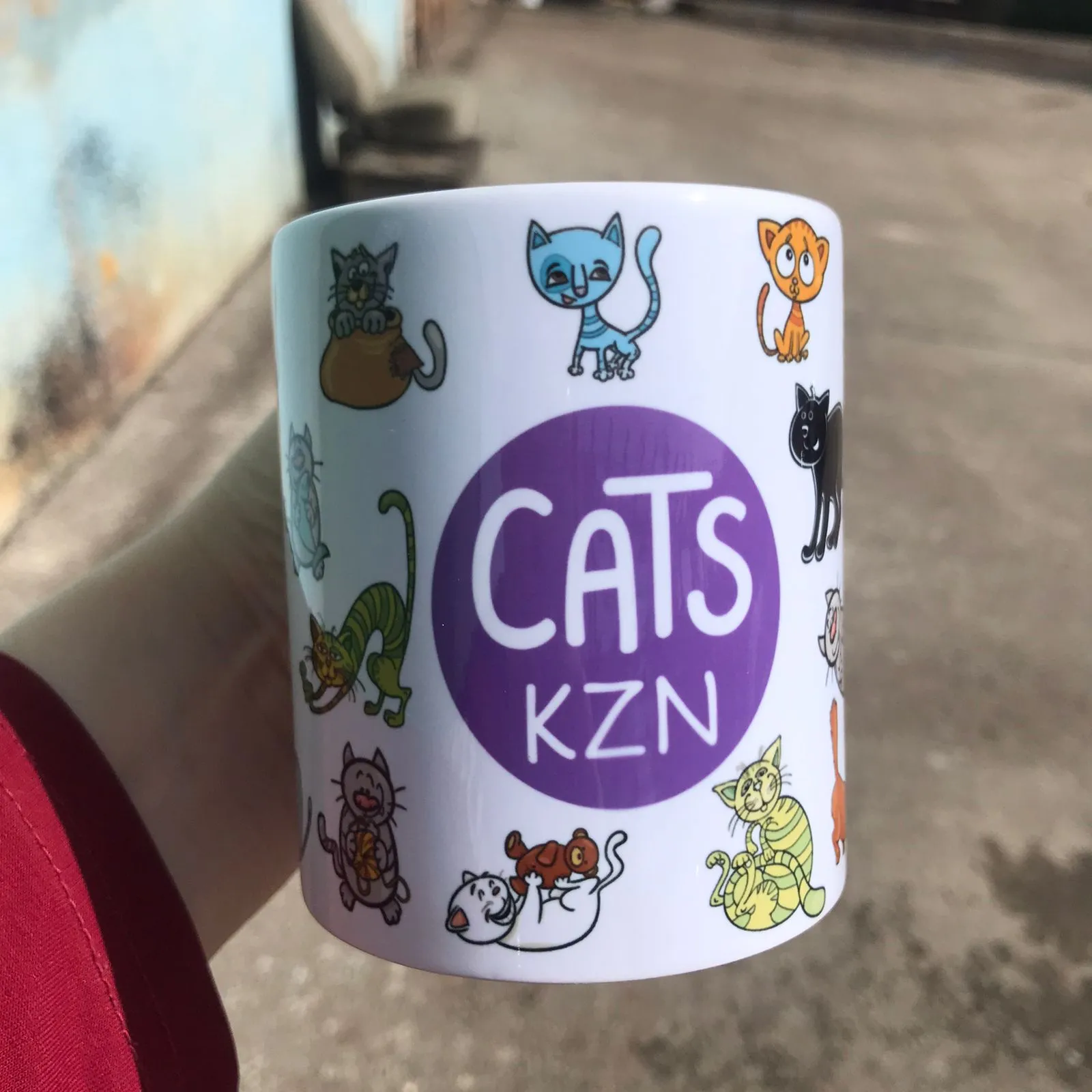 Кружка керамическая "CATS KZN"