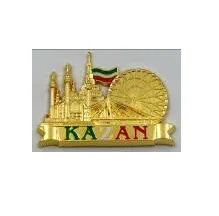 Магнит металл золото Казань Jk01-02-083